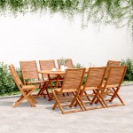 vidaXL Scaune grădină pliabile 8 buc. 51x66x95 cm lemn masiv acacia vidaXL Scaune grădină pliabile 8 buc. 51x66x95 cm lemn masiv acacia