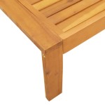 vidaXL Set canapele de grădină cu perne, 4 piese, lemn masiv de acacia