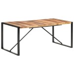 vidaXL Masă de bucătărie, 180x90x75 cm, lemn masiv vidaXL Masă de bucătărie, 180x90x75 cm, lemn masiv