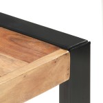 vidaXL Masă de bucătărie, 180x90x75 cm, lemn masiv vidaXL Masă de bucătărie, 180x90x75 cm, lemn masiv
