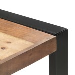 vidaXL Masă de bucătărie, 200x100x75 cm, lemn masiv vidaXL Masă de bucătărie, 200x100x75 cm, lemn masiv