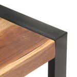 vidaXL Comodă TV, 120 x 35 x 45 cm, lemn masiv cu finisaj miere