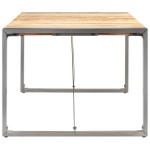 vidaXL Masă de bucătărie, 200x100x75 cm, lemn masiv mango nefinisat vidaXL Masă de bucătărie, 200x100x75 cm, lemn masiv mango nefinisat