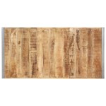 vidaXL Masă de bucătărie, 200x100x75 cm, lemn masiv mango nefinisat vidaXL Masă de bucătărie, 200x100x75 cm, lemn masiv mango nefinisat