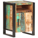 vidaXL Noptieră, 40 x 35 x 55 cm, lemn masiv reciclat vidaXL Noptieră, 40 x 35 x 55 cm, lemn masiv reciclat