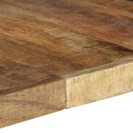 vidaXL Masă de bucătărie, 140x140x75 cm, lemn de mango nefinisat vidaXL Masă de bucătărie, 140x140x75 cm, lemn de mango nefinisat
