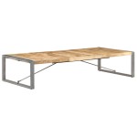 vidaXL Măsuță de cafea, 180 x 90 x 40 cm, lemn de mango nefinisat vidaXL Măsuță de cafea, 180 x 90 x 40 cm, lemn de mango nefinisat