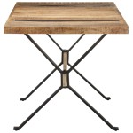 vidaXL Masă de bucătărie, 160 x 80 x 76 cm, lemn de mango nefinisat vidaXL Masă de bucătărie, 160 x 80 x 76 cm, lemn de mango nefinisat