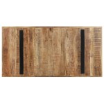 vidaXL Masă de bucătărie, 160 x 80 x 76 cm, lemn de mango nefinisat vidaXL Masă de bucătărie, 160 x 80 x 76 cm, lemn de mango nefinisat