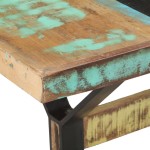 vidaXL Masă de bucătărie, 160x80x76 cm, lemn masiv reciclat vidaXL Masă de bucătărie, 160x80x76 cm, lemn masiv reciclat