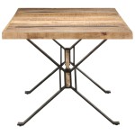 vidaXL Masă de bucătărie, 180x90x76 cm, lemn de mango nefinisat vidaXL Masă de bucătărie, 180x90x76 cm, lemn de mango nefinisat