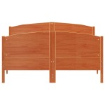 vidaXL Cadru de pat fără saltea, maro ceruit 140x200 cm lemn masiv pin vidaXL Cadru de pat fără saltea, maro ceruit 140x200 cm lemn masiv pin