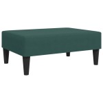 vidaXL Set canapele, 2 piese, verde închis, catifea