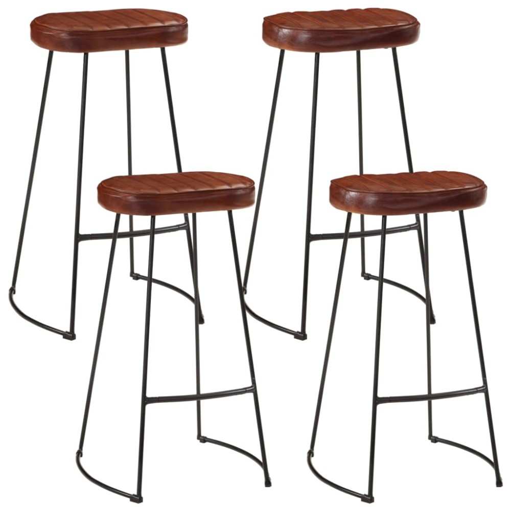VidaXL Set de bar, 5 piese, lemn masiv de mango brut si metal