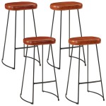 VidaXL Set de bar, 5 piese, lemn masiv de mango brut și metal VidaXL Set de bar, 5 piese, lemn masiv de mango brut și metal