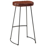 VidaXL Set de bar, 3 piese, lemn masiv de mango brut și metal VidaXL Set de bar, 3 piese, lemn masiv de mango brut și metal