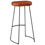 VidaXL Set de bar, 3 piese, lemn masiv de mango brut și metal VidaXL Set de bar, 3 piese, lemn masiv de mango brut și metal