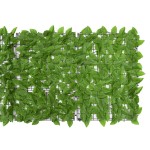 vidaXL Paravan intimitate de balcon din frunze verde 600x75 cm