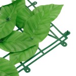vidaXL Paravan intimitate de balcon din frunze verde 600x75 cm