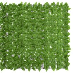 vidaXL Paravan intimitate de balcon din frunze verde 300x150 cm