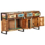 vidaXL Servantă, 172x35x80 cm, lemn masiv reciclat vidaXL Servantă, 172x35x80 cm, lemn masiv reciclat
