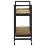 vidaXL Cărucior de bucătărie, 87x36x81 cm, lemn masiv reciclat vidaXL Cărucior de bucătărie, 87x36x81 cm, lemn masiv reciclat