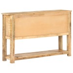 vidaXL Dulap, 120 x 30 x 76 cm, lemn de mango nefinisat vidaXL Dulap, 120 x 30 x 76 cm, lemn de mango nefinisat