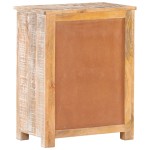 vidaXL Dulap, 61x35x76 cm, lemn de acacia nefinisat