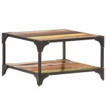 vidaXL Măsuță de cafea, 60 x 60 x 35 cm, lemn masiv reciclat vidaXL Măsuță de cafea, 60 x 60 x 35 cm, lemn masiv reciclat