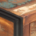 vidaXL Servantă, 120 x 30 x 75 cm, lemn masiv reciclat