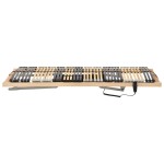 vidaXL Bază de pat electrică cu șipci, 42 șipci, 7 zone, 90 x 200 cm vidaXL Bază de pat electrică cu șipci, 42 șipci, 7 zone, 90 x 200 cm