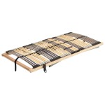 vidaXL Bază de pat electrică cu șipci, 42 șipci, 7 zone, 100 x 200 cm vidaXL Bază de pat electrică cu șipci, 42 șipci, 7 zone, 100 x 200 cm
