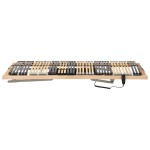vidaXL Bază de pat electrică cu șipci, 42 șipci, 7 zone, 100 x 200 cm vidaXL Bază de pat electrică cu șipci, 42 șipci, 7 zone, 100 x 200 cm