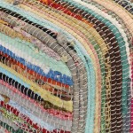 vidaXL Bancă, multicolor, 160 cm, țesătură chindi