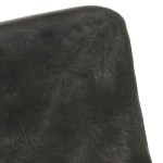 vidaXL Canapea cu 2 locuri, gri uzat, piele naturală vidaXL Canapea cu 2 locuri, gri uzat, piele naturală