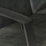 vidaXL Canapea cu 2 locuri, gri uzat, piele naturală vidaXL Canapea cu 2 locuri, gri uzat, piele naturală