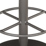 vidaXL Scaun de bar, maro învechit, piele naturală vidaXL Scaun de bar, maro învechit, piele naturală