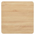 vidaXL Masă de bistro, culoarea stejarului, 78,5 x 78,5 x 107 cm