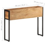 vidaXL Jardinieră, 90 x 20 x 68 cm, lemn masiv de acacia vidaXL Jardinieră, 90 x 20 x 68 cm, lemn masiv de acacia