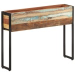 vidaXL Jardinieră, 90 x 20 x 68 cm, lemn masiv reciclat vidaXL Jardinieră, 90 x 20 x 68 cm, lemn masiv reciclat