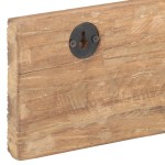 vidaXL Cuier de hol cu 5 cârlige, 100x2,5x15 cm, lemn masiv reciclat vidaXL Cuier de hol cu 5 cârlige, 100x2,5x15 cm, lemn masiv reciclat