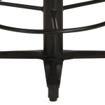 vidaXL Scaune de bar, 2 buc., 66 cm, lemn masiv de mango