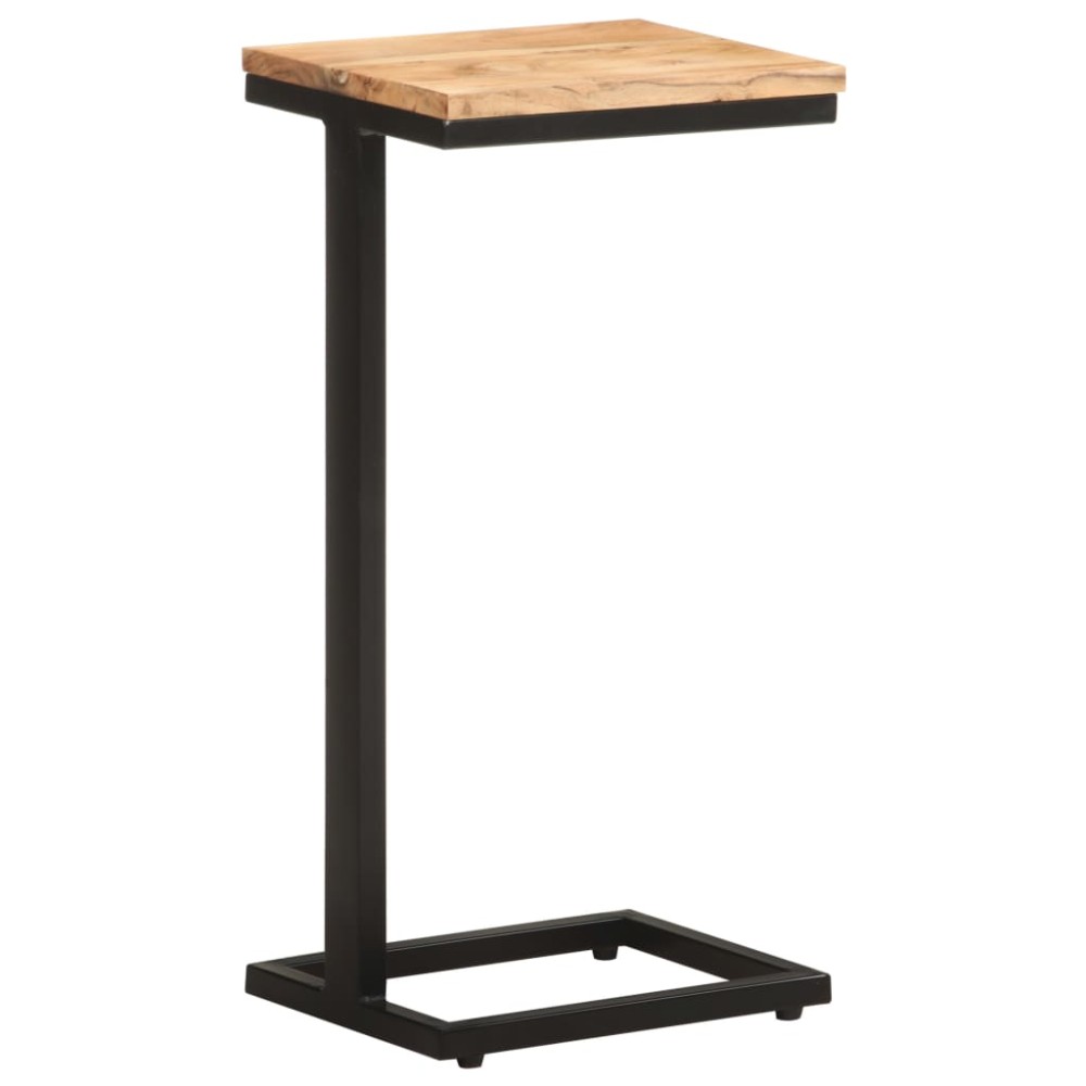 vidaXL Mese laterale, 2 buc., 31,5x24,5x64,5 cm, lemn masiv de acacia
