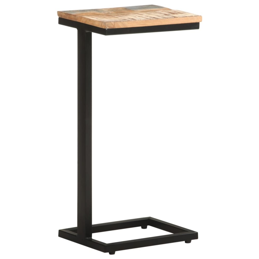 vidaXL Mese laterale, 2 buc., 31,5x24,5x64,5 cm, lemn masiv reciclat