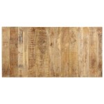 vidaXL Masă de bucătărie, 180x90x76 cm, lemn de mango nefinisat vidaXL Masă de bucătărie, 180x90x76 cm, lemn de mango nefinisat