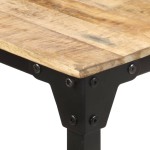 vidaXL Masă de bucătărie, 180x90x76 cm, lemn de mango nefinisat vidaXL Masă de bucătărie, 180x90x76 cm, lemn de mango nefinisat
