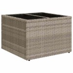 vidaXL Set canapele de grădină cu perne, 9 piese gri deschis poliratan vidaXL Set canapele de grădină cu perne, 9 piese gri deschis poliratan