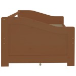 vidaXL Pat de zi, 3 locuri, sertare, maro miere, 90x200 cm, lemn pin vidaXL Pat de zi, 3 locuri, sertare, maro miere, 90x200 cm, lemn pin