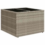 vidaXL Set canapele de grădină cu perne, 9 piese gri deschis poliratan vidaXL Set canapele de grădină cu perne, 9 piese gri deschis poliratan