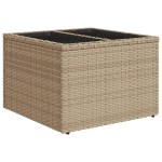 vidaXL Set canapele de grădină, 7 piese, cu perne, bej, poliratan vidaXL Set canapele de grădină, 7 piese, cu perne, bej, poliratan